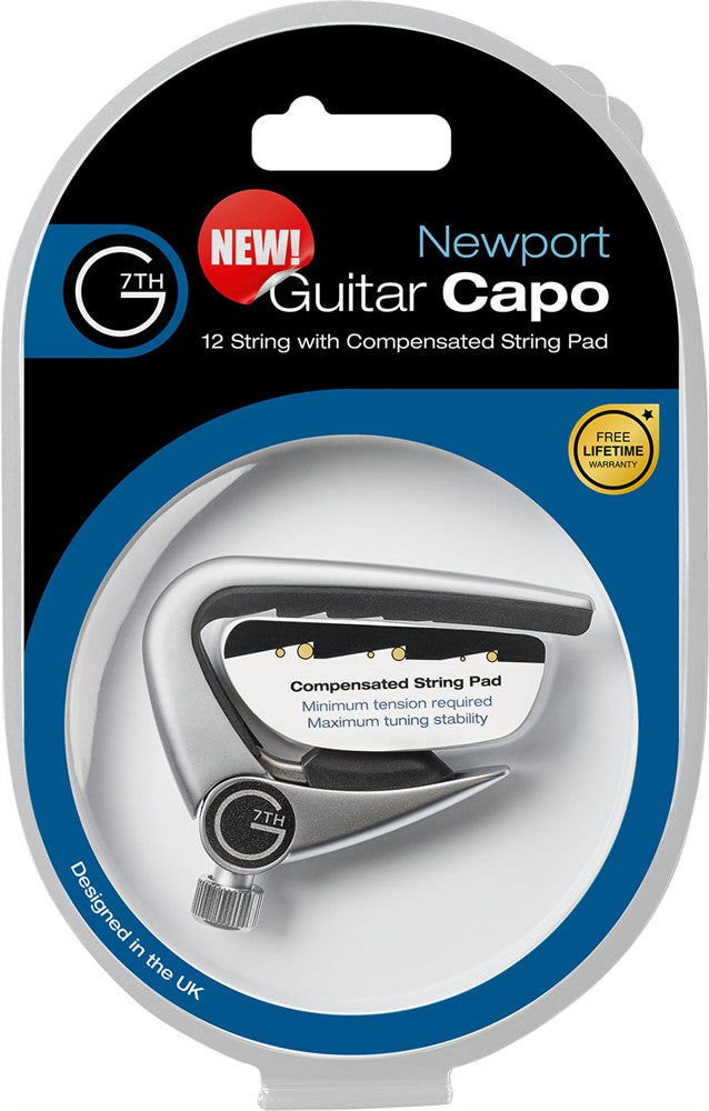 G7th Newport 12-strängad Silver GIT