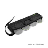 Gravity BG MS PB 4 B - Transporttaske til 4 mikrofonstativer med pladefod