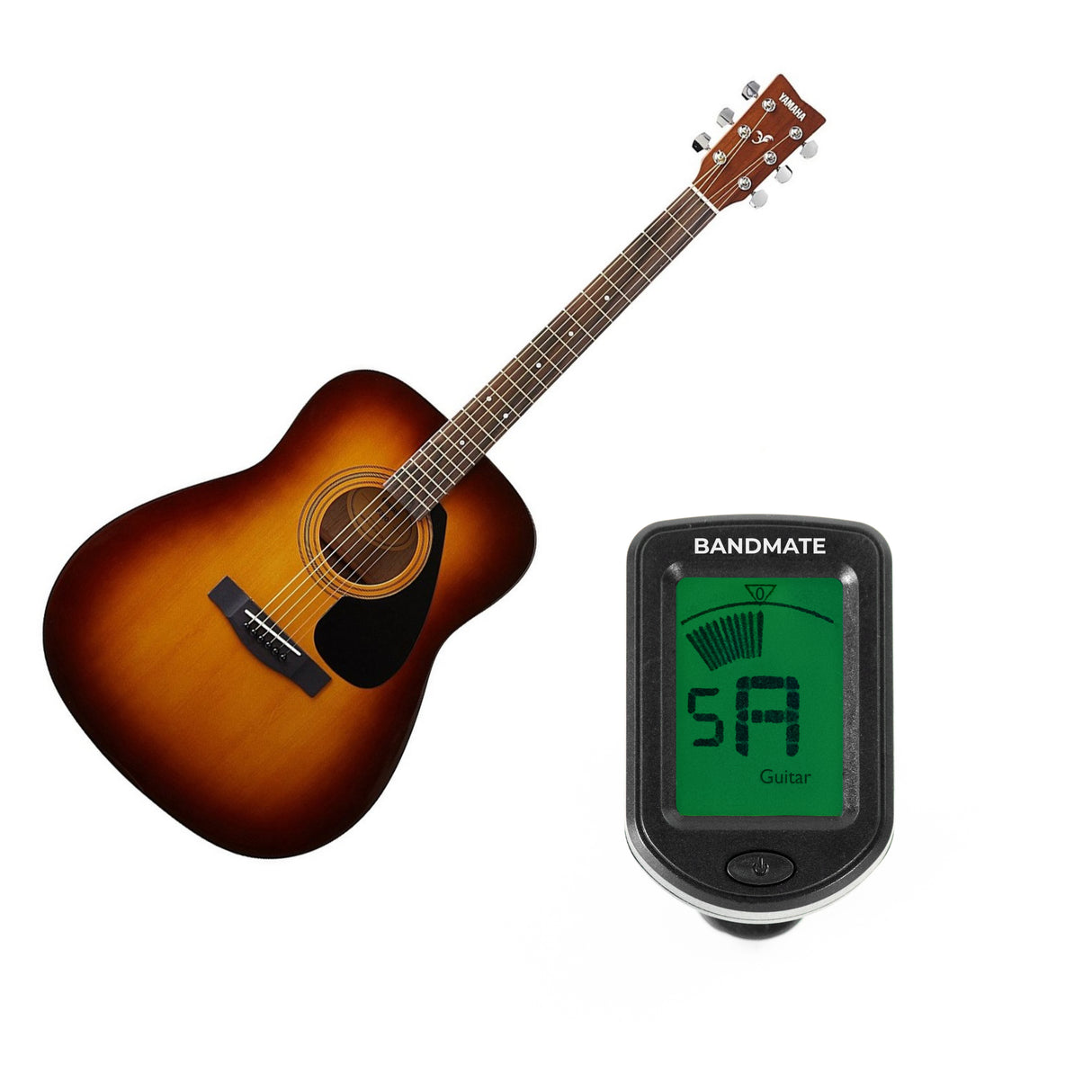 Yamaha F310 Tuner-paket (Tobacco Brown Sunburst)