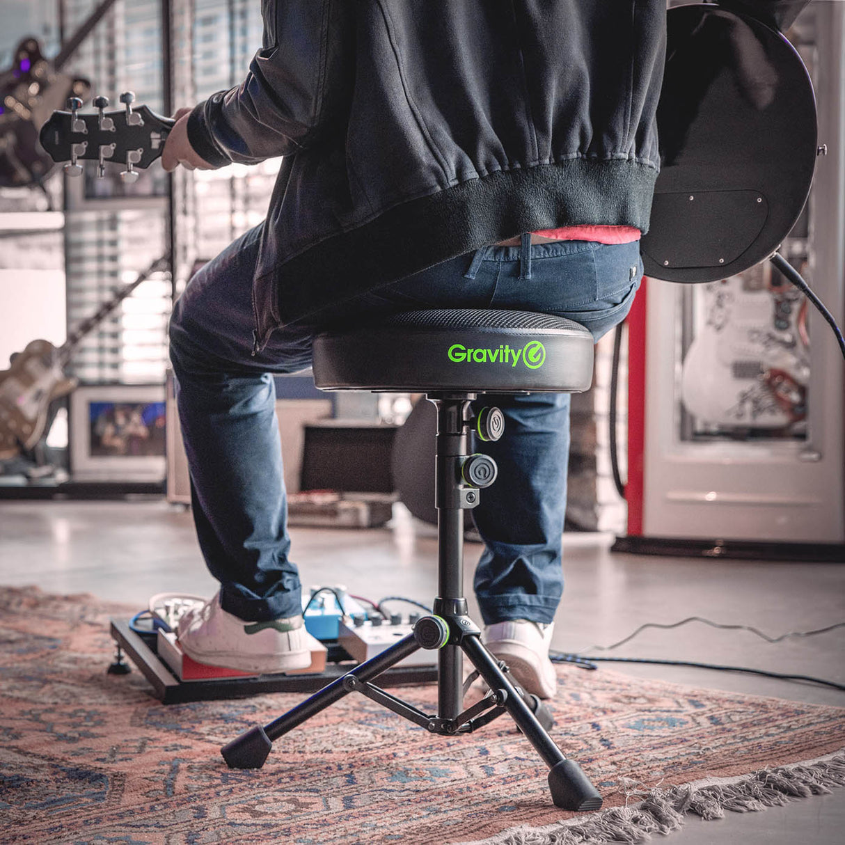 Gravity - hopfällbar musikerstol