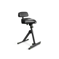 Gravity FM SEAT1 BR - Höjdjusterbar pall med fot- och ryggstöd