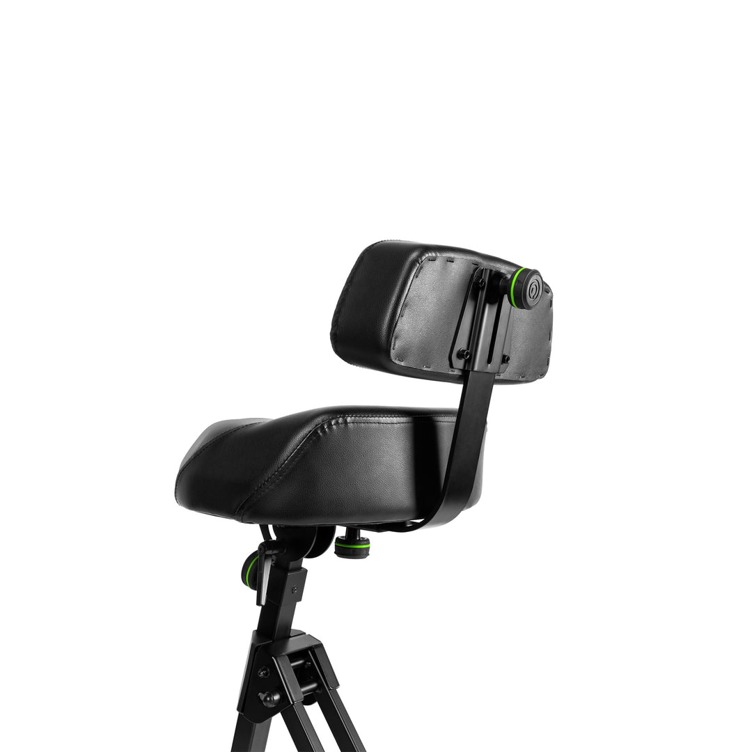 Gravity FM SEAT1 BR - Höjdjusterbar pall med fot- och ryggstöd