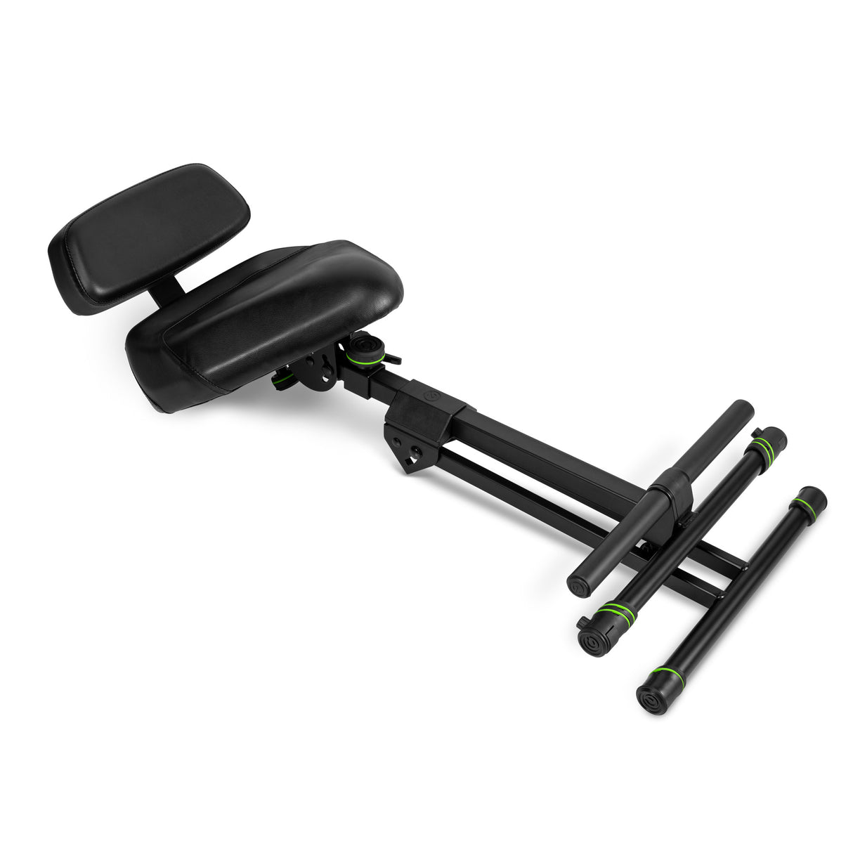 Gravity FM SEAT1 BR - Höjdjusterbar pall med fot- och ryggstöd