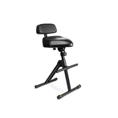 Gravity FM SEAT1 BR - Höjdjusterbar pall med fot- och ryggstöd
