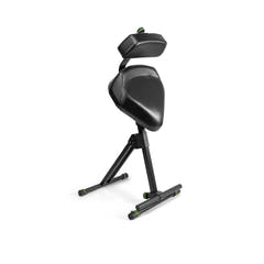 Gravity FM SEAT1 BR - Höjdjusterbar pall med fot- och ryggstöd