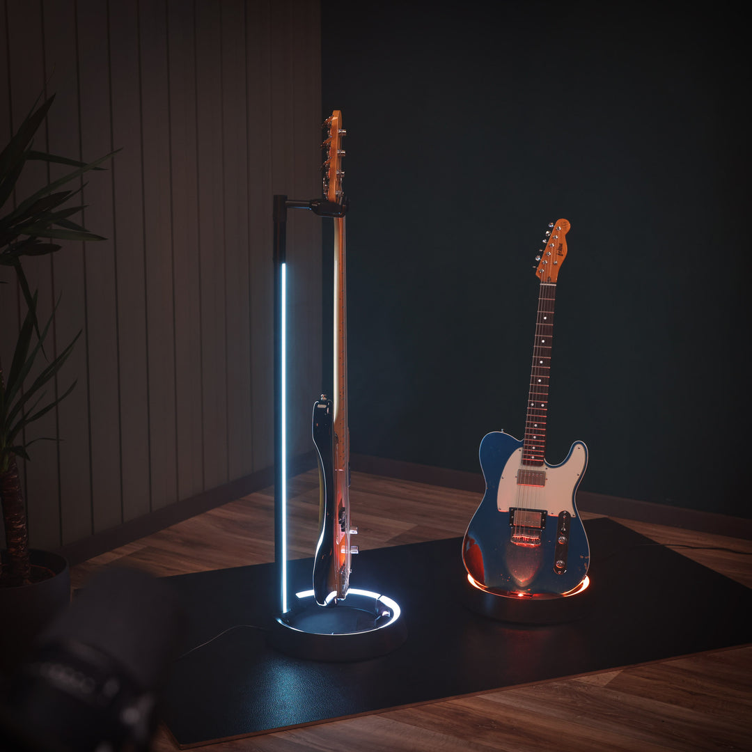 Gravity GS LS 01 NH B - Gitarrer GLOW-STAND®, Neckhug