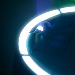 Gravity GS LS A 01 B - Gitarrer GLOW STAND®, A-stativ