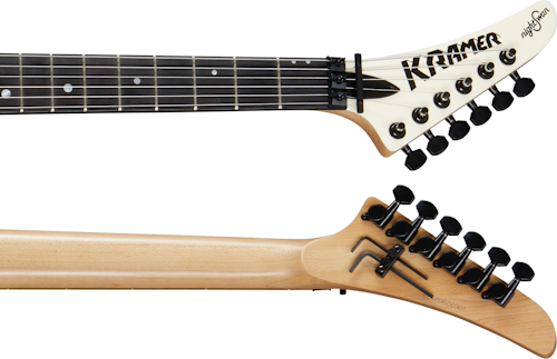 Kramer Guitars NightSwan elgitarr ( Vintage White Aztec Graphic )