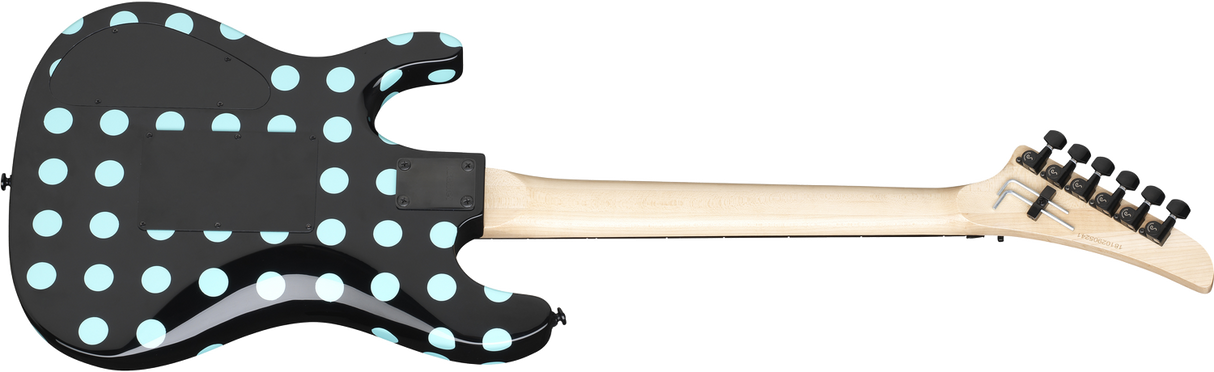 Kramer Guitars NightSwan elgitarr ( Black med Blue prickar)