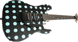 Kramer Guitars NightSwan elgitarr ( Black med Blue prickar)
