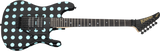 Kramer Guitars NightSwan elgitarr ( Black med Blue prickar)