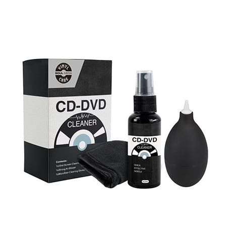 Putsningsset för CD och DVD (3 i 1)