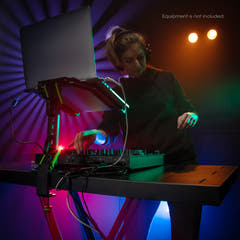 Gravity KS RD 1 – Snabbt skrivbord för X-type Keyboards-stativ