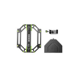 Gravity KSX 2 RD SET 2 - Dubbelt X-format keyboardstativ och stödhylla, set 2