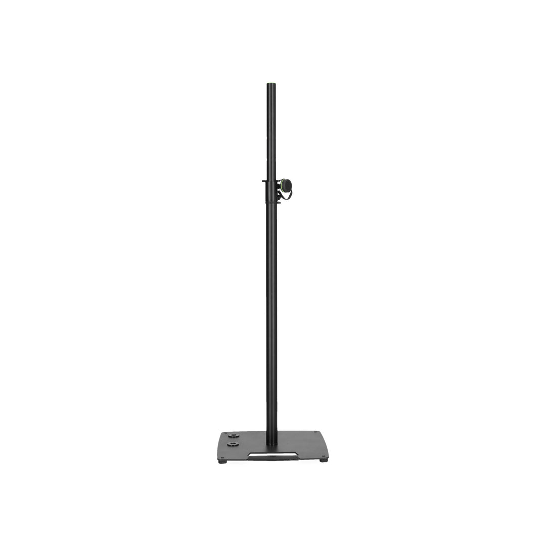 Gravity LS 431 C B - Ljusstativ och högtalarstativ med kompakt, fyrkantig stålfot och möjlighet för off-center montering
