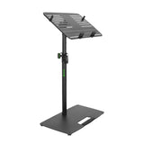 Gravity LTS T 02 B - Universelt laptopstativ med justerbare holdepinde og stålbase, sort