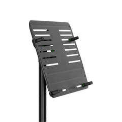 Gravity LTS T 02 B - Universell laptopstativ med justerbara hållpinnar och stålfot, svart