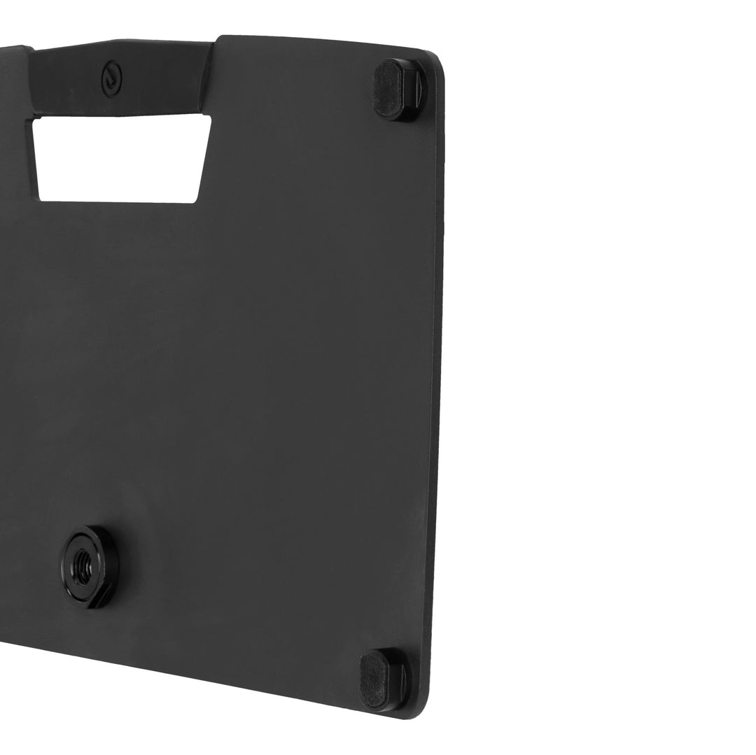 Gravity LTS T 02 B - Universell laptopstativ med justerbara hållpinnar och stålfot, svart
