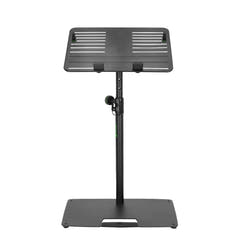 Gravity LTS T 02 B - Universell laptopstativ med justerbara hållpinnar och stålfot, svart