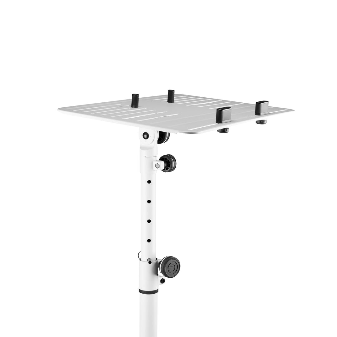 Gravity LTS T 02 W - Universell laptopstativ med justerbara hållstift och stålfot