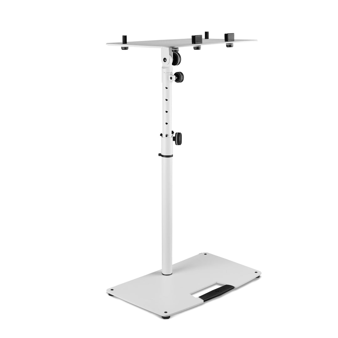 Gravity LTS T 02 W - Universell laptopstativ med justerbara hållstift och stålfot