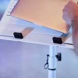 Gravity LTS T 02 W - Universelt laptopstativ med justerbare holderpinde og stålbase