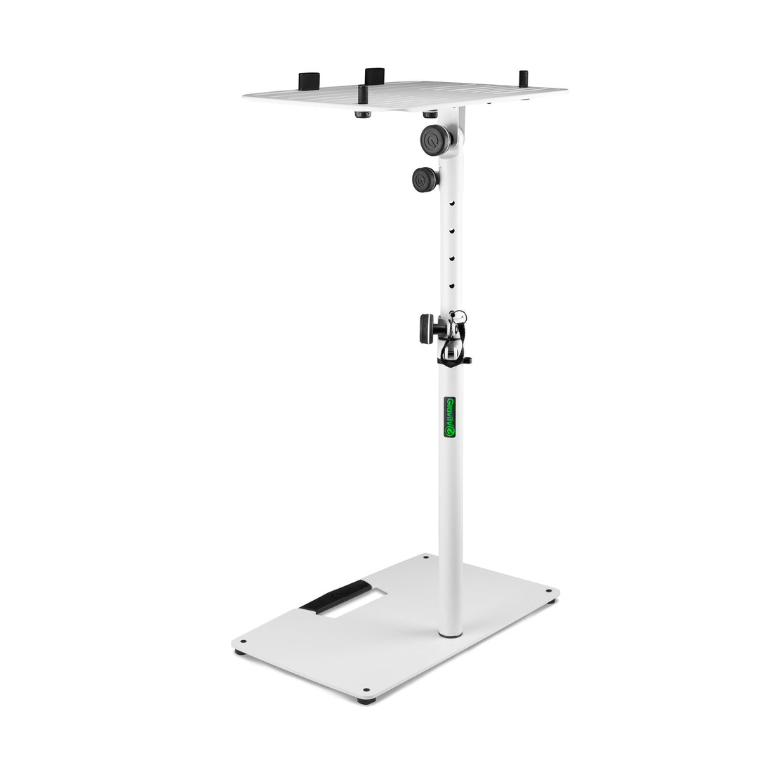 Gravity LTS T 02 W - Universell laptopstativ med justerbara hållstift och stålfot