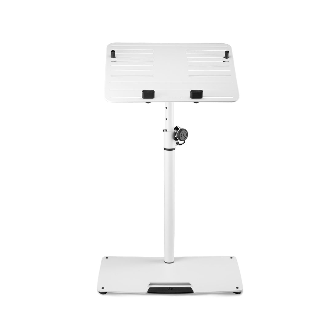 Gravity LTS T 02 W - Universell laptopstativ med justerbara hållstift och stålfot