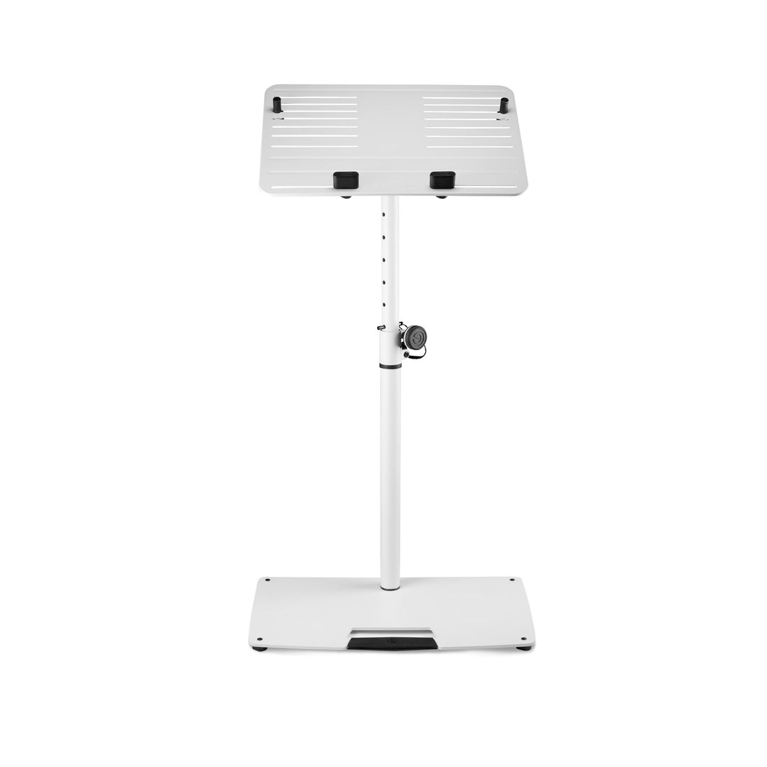 Gravity LTS T 02 W - Universell laptopstativ med justerbara hållstift och stålfot