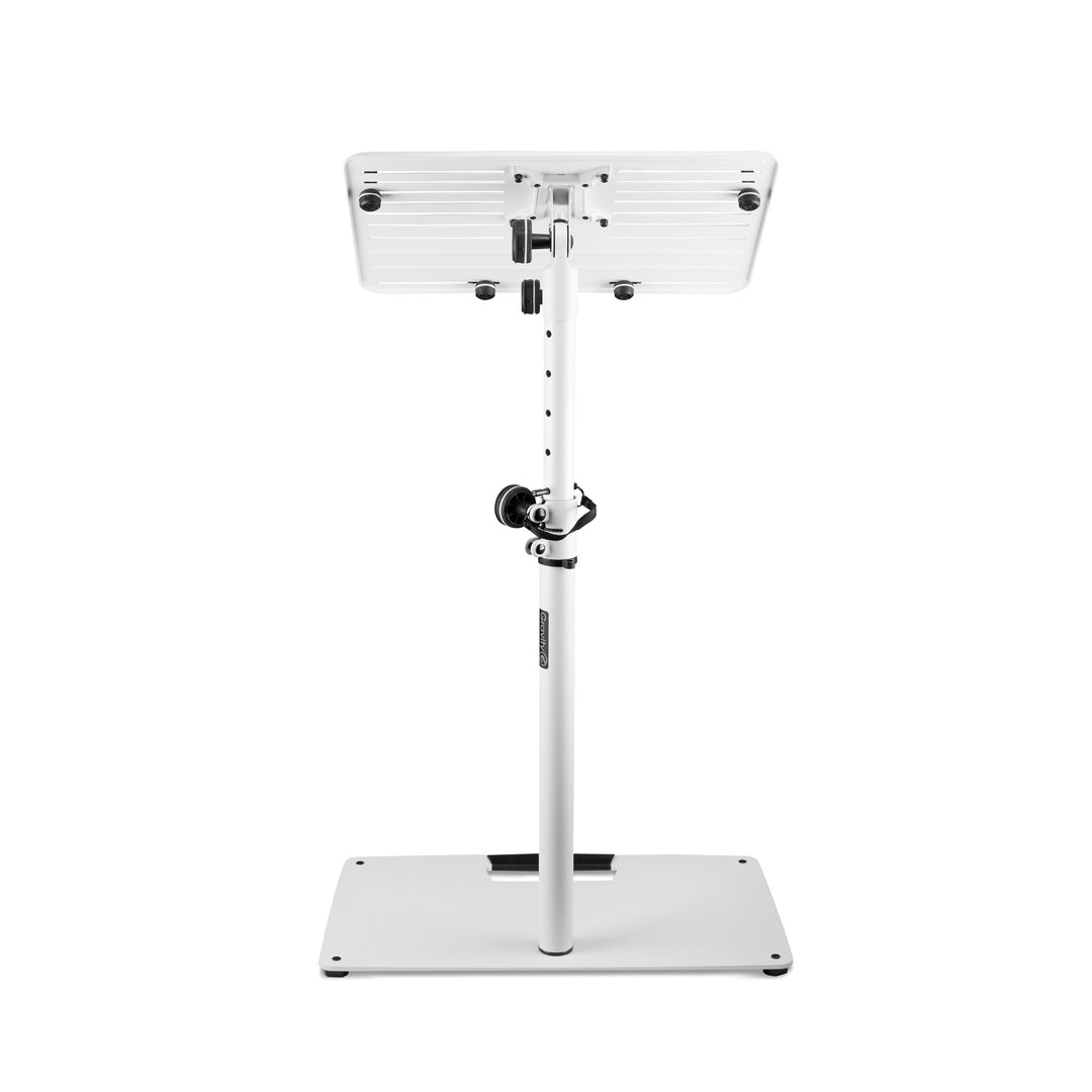 Gravity LTS T 02 W - Universell laptopstativ med justerbara hållstift och stålfot