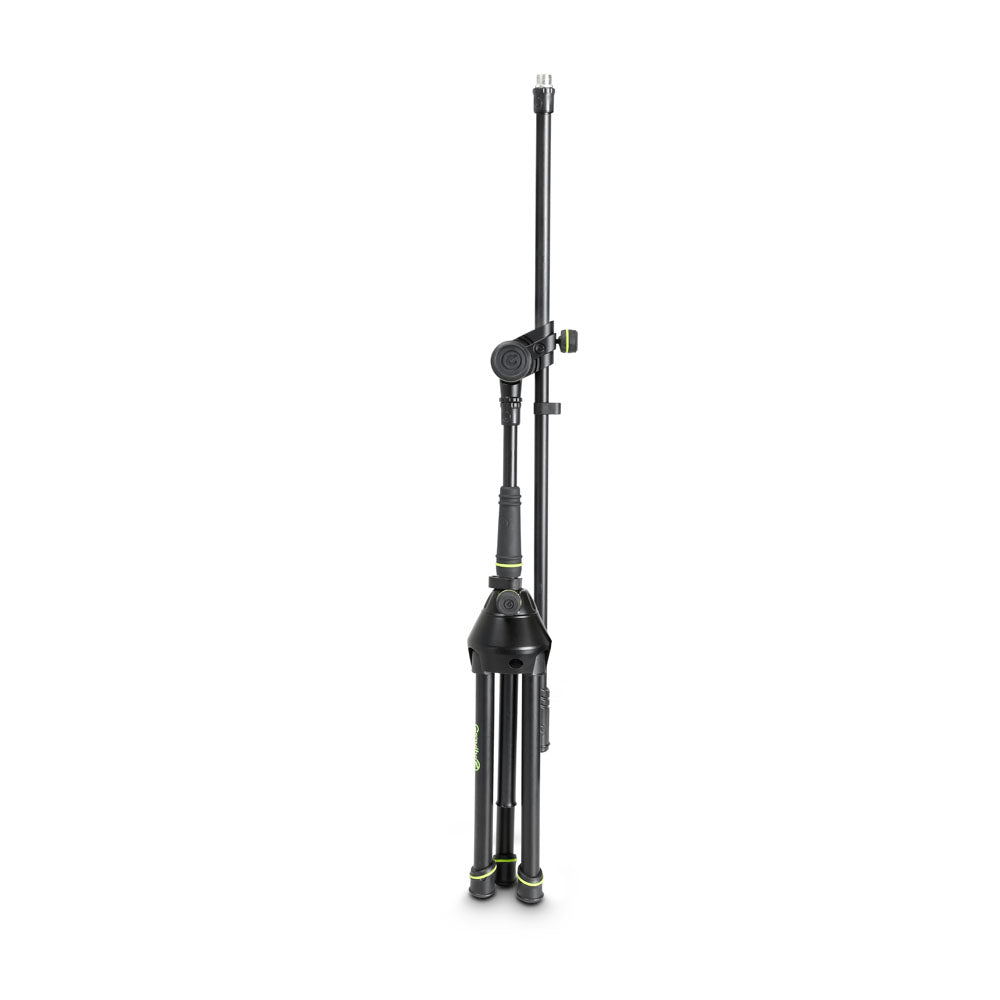 Gravity MS 4221 B - Kort mikrofonstativ med hopfällbar trebensfot och 2-punkts justerbar boomarm