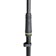 Gravity MS 4221 B - Kort mikrofonstativ med hopfällbar trebensfot och 2-punkts justerbar boomarm