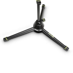 Gravity MS 4221 B - Kort mikrofonstativ med hopfällbar trebensfot och 2-punkts justerbar boomarm