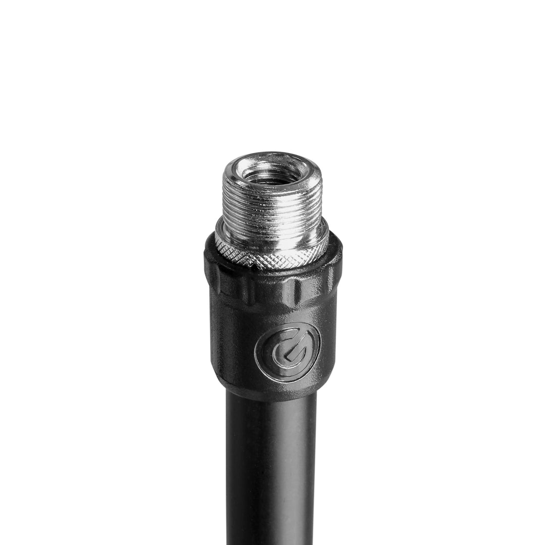 Gravity MS 43 DT B - Kompakt dubbel mikrofonstativförlängare