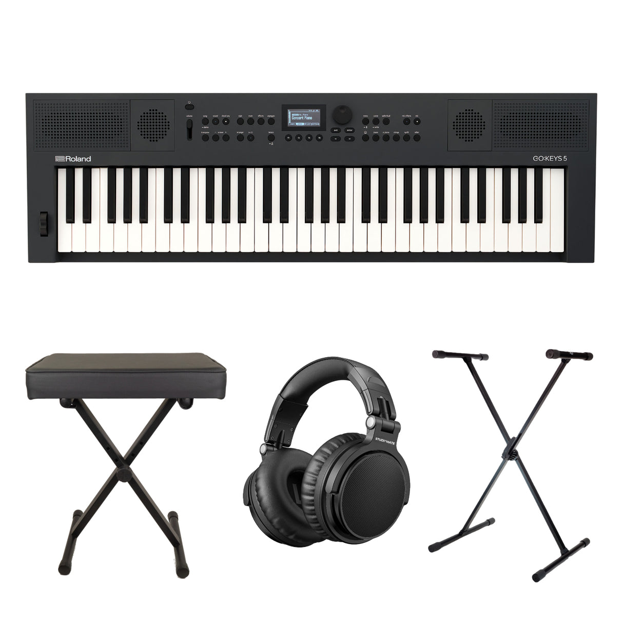 Roland GO:KEYS 5 startpaket ( Graphite )
