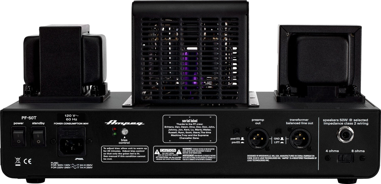 Ampeg Portaflex PF-50T toppbasförstärkare
