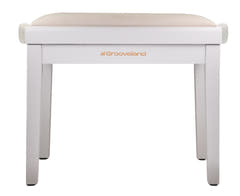 Grooveland KB200 Pianobänk (Matt Vit)