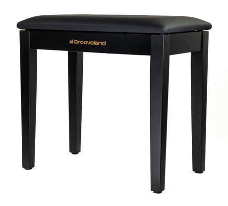 Grooveland KB100 Pianobänk (Matt svart)