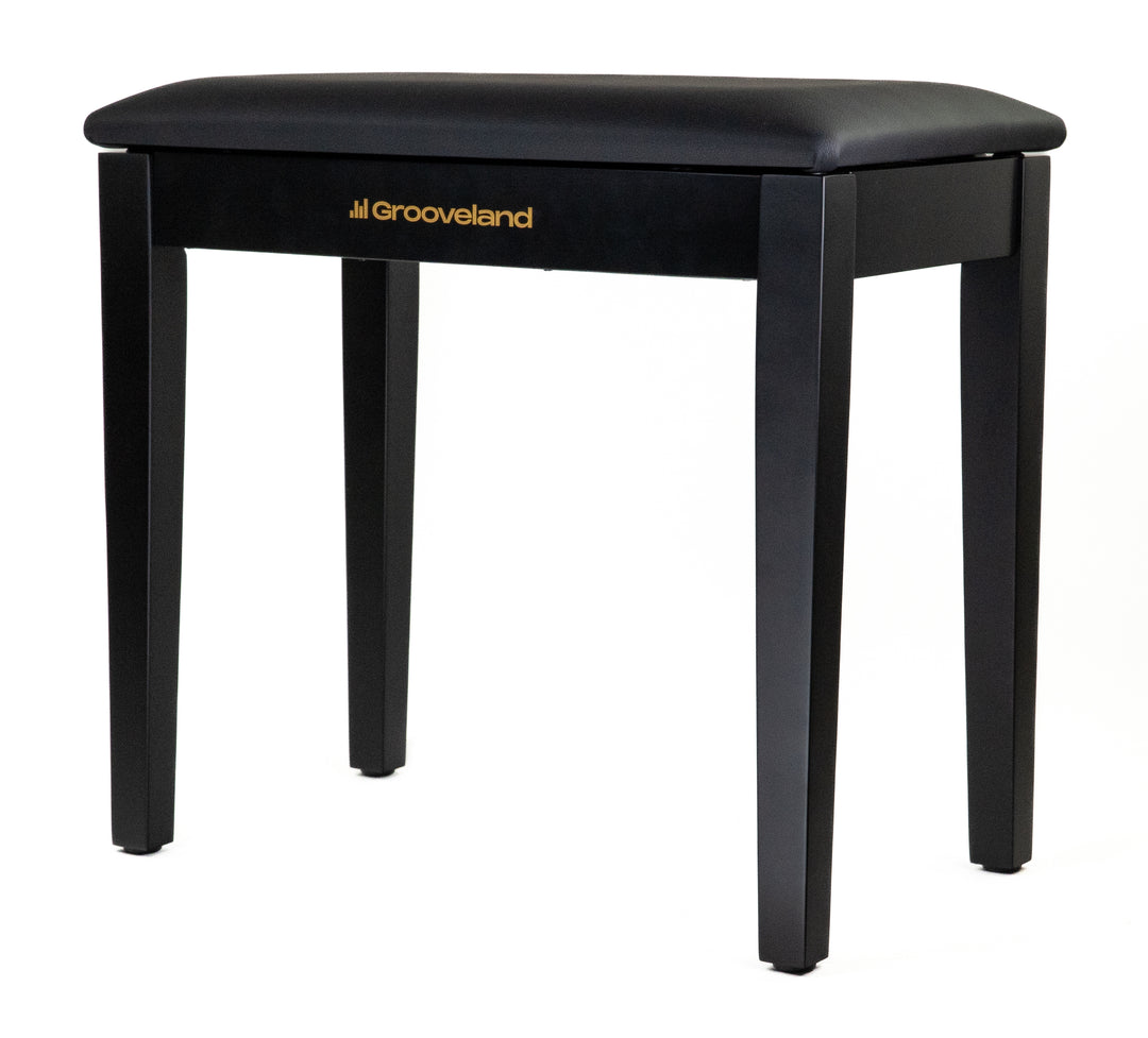Grooveland KB100 Pianobänk (Matt svart)