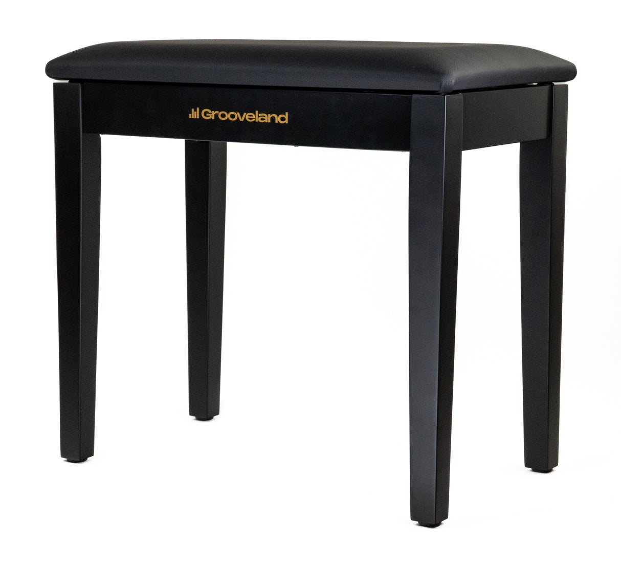 Grooveland KB100 Pianobänk (Matt svart)