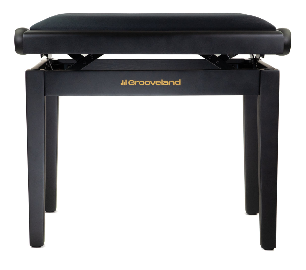 Grooveland KB200 Pianobänk (Matt Svart)