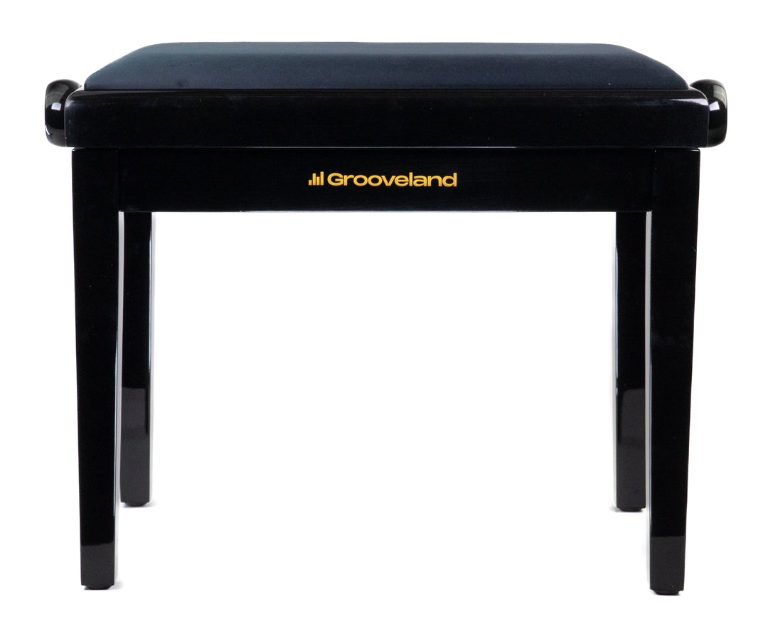 Grooveland KB200 Pianobänk (Svart Högglans)