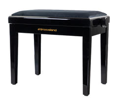 Grooveland KB200 Pianobänk (Svart Högglans)