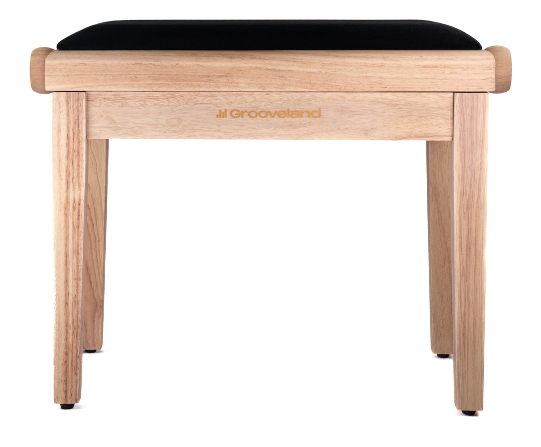 Grooveland KB250 Pianobänk (Trä/Svart)