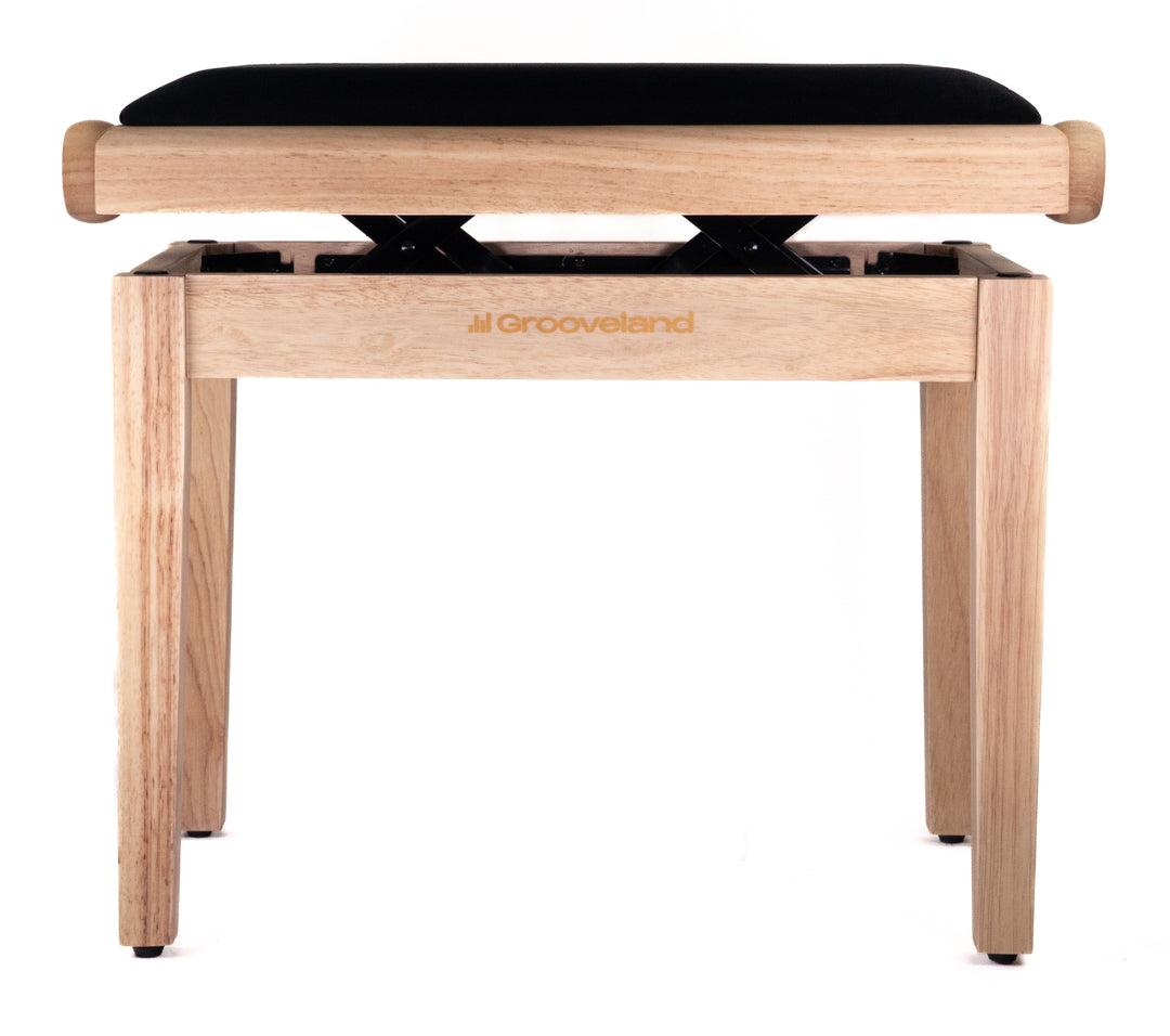Grooveland KB250 Pianobänk (Trä/Svart)