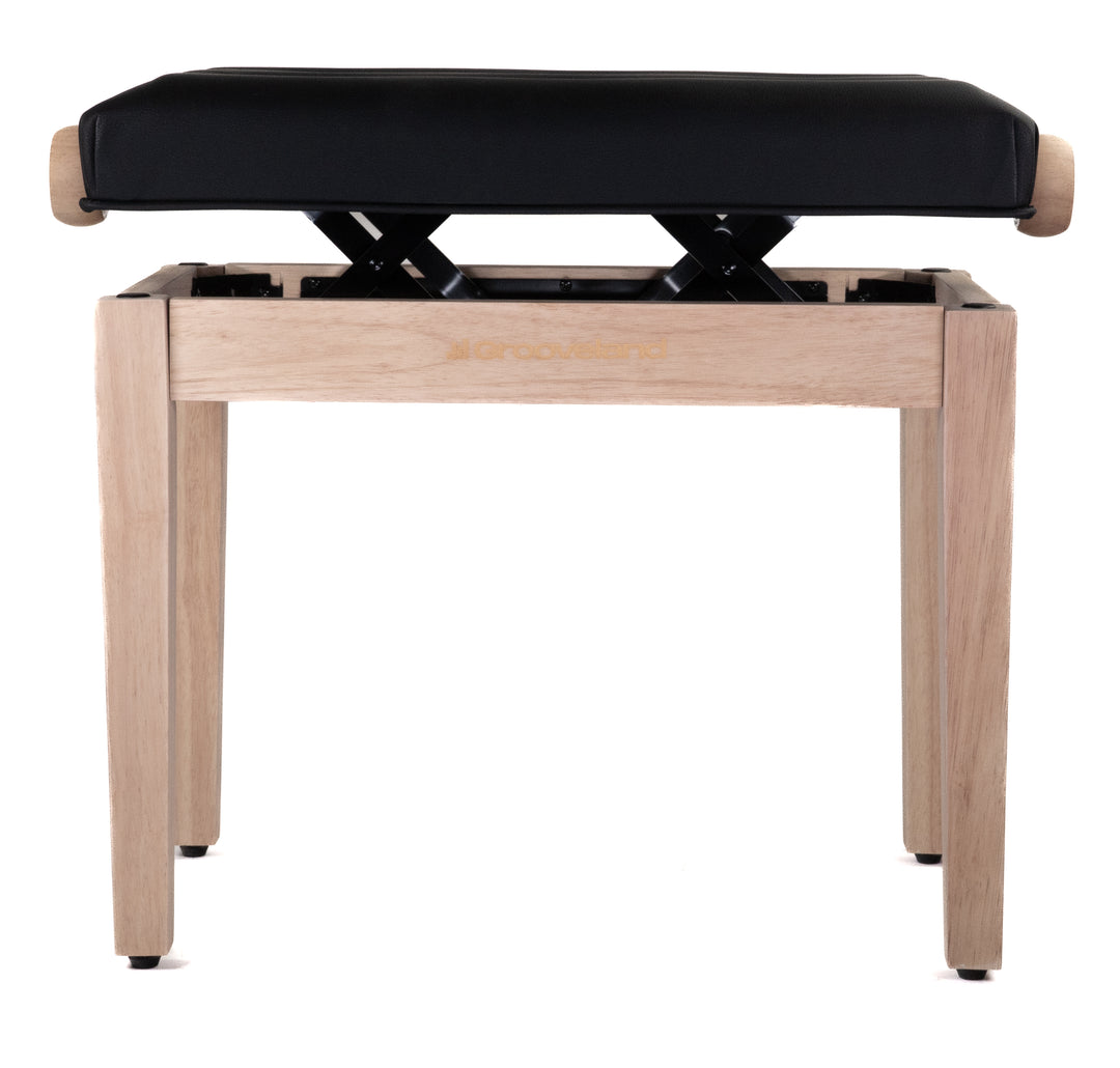 Grooveland KB300 Pianobänk (Natur/Svart)