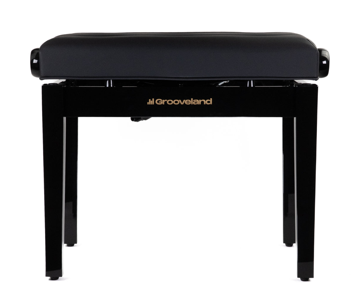 Grooveland KB400 Hydraulisk pianobänk (Svart Högglans)