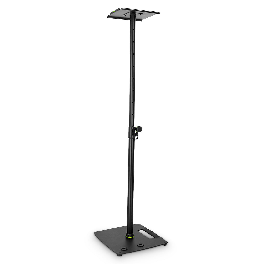 Gravity SP 3202 CS B - Högtalarstativ för studiomonitor med fyrkantig stålfot