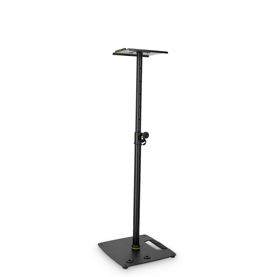 Gravity SP 3202 CS B - Högtalarstativ för studiomonitor med fyrkantig stålfot