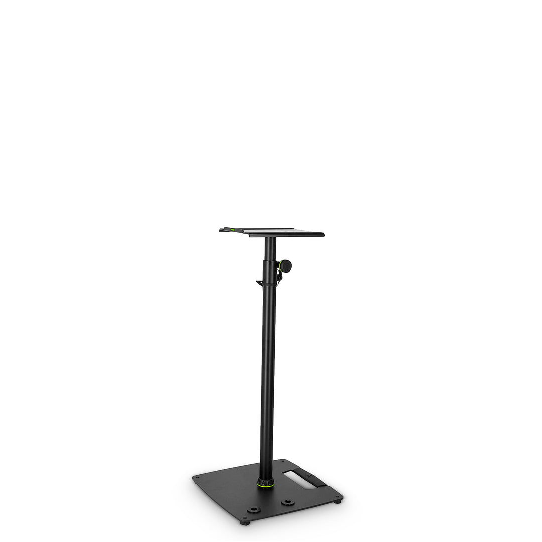 Gravity SP 3202 CS B - Högtalarstativ för studiomonitor med fyrkantig stålfot